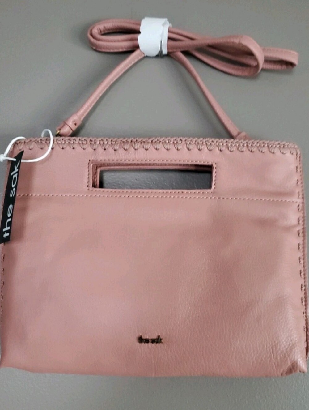The Sak Linden Crossbody Handbag In Vintage Coral New